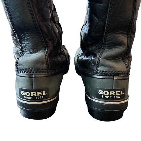 Sorel Tofino II Black Lace Up Waterproof Slip Resistant Women's Boot Size 10 - Picture 6 of 10